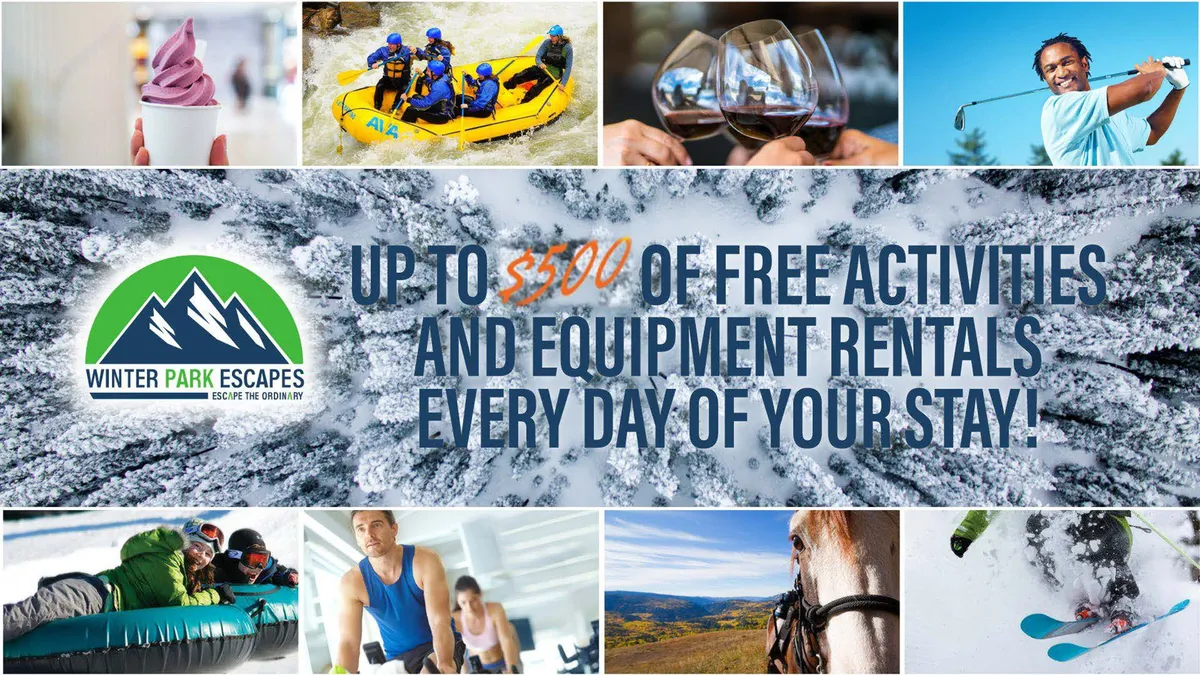 An indoor scene filled with excitement and joy, featuring guests engaging in a range of adventure activities such as rafting, skiing, horseback riding, and sampling local cuisine. The atmosphere is both social and action-packed, underscoring the broad spectrum of experiences available through the rental.